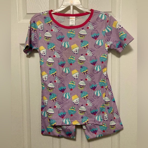 Gymboree Other - *Gymboree New Purple Cupcake Theme Short Sleeve & Pants 2pc Pj Set